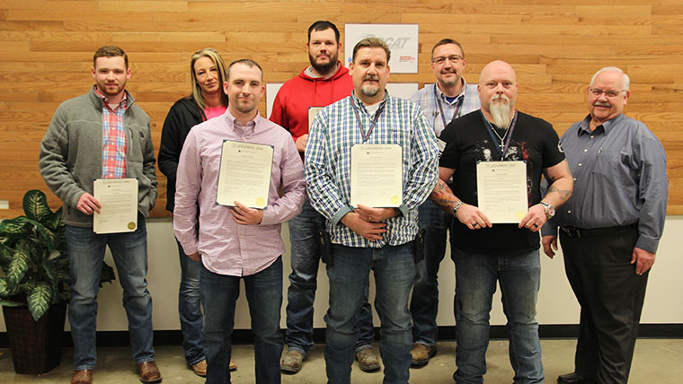 March 2019 manufacturing apprenticeship participants.