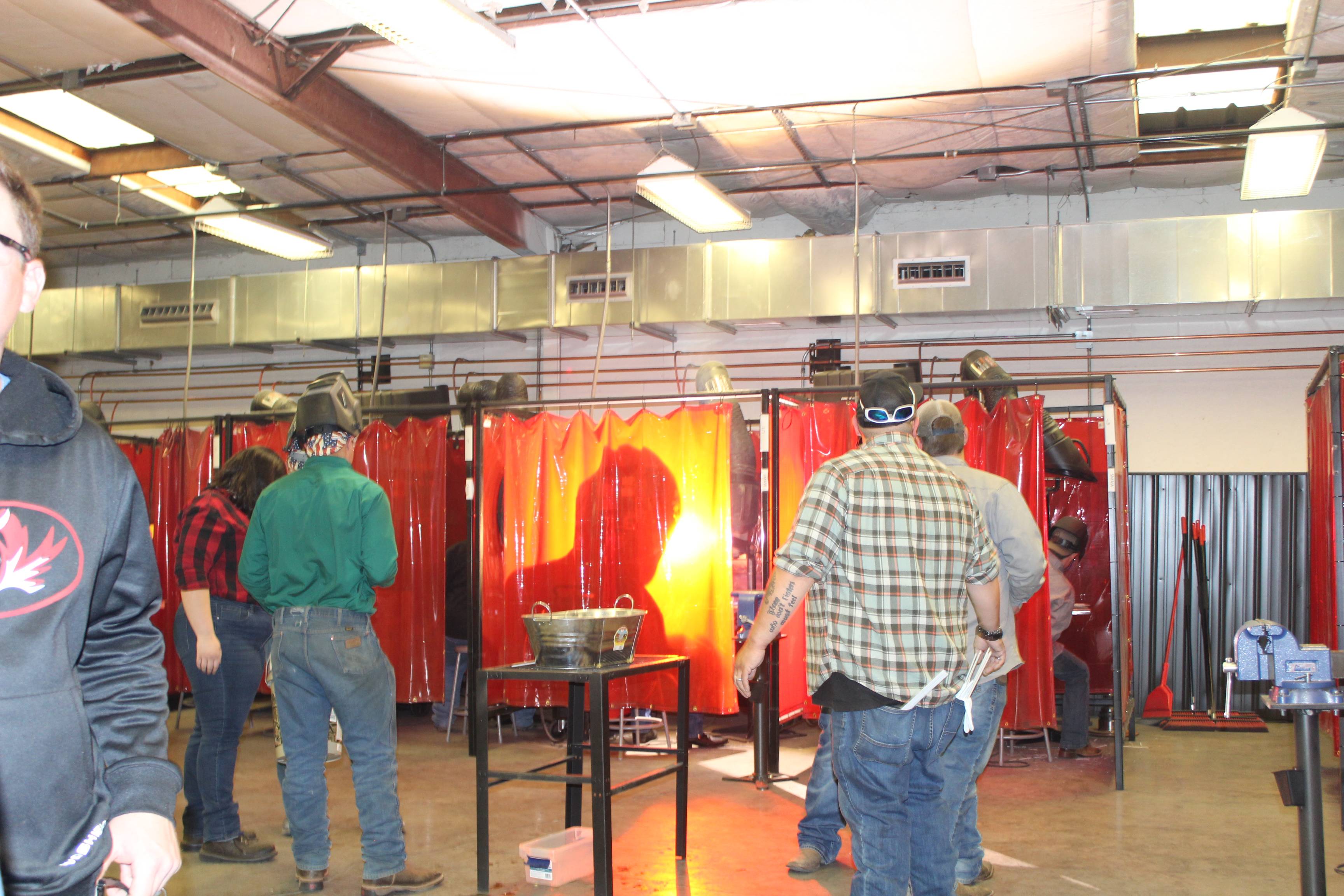 welding lab candid 2022 competition